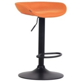 Barhocker Anaheim Stoff schwarz