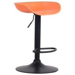 Barhocker Anaheim Kunststoff schwarz