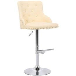 Barhocker Werne Kunstleder chrom
