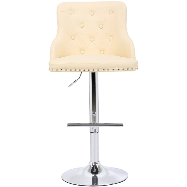 Barhocker Werne Kunstleder chrom