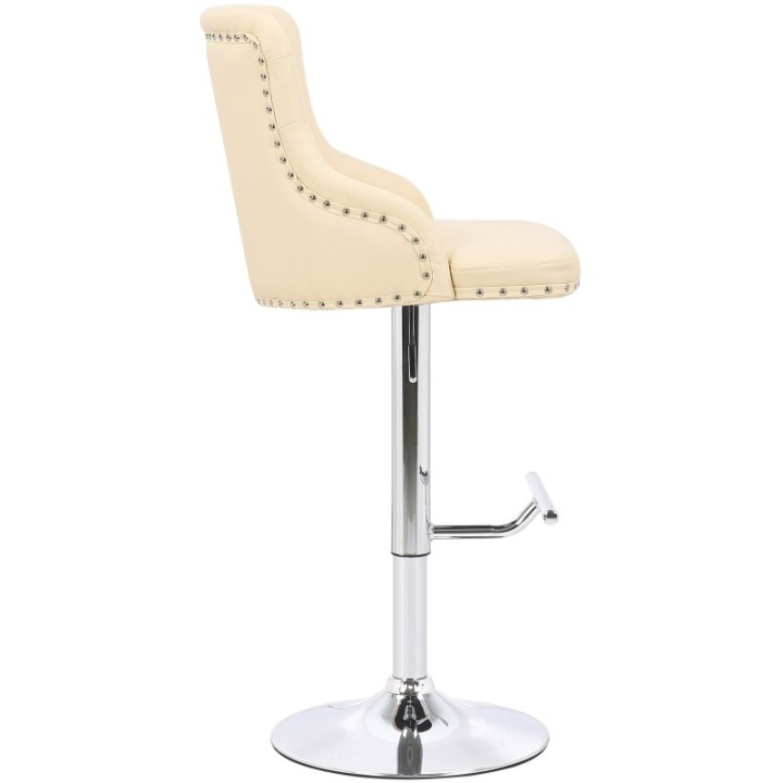 Barhocker Werne Kunstleder chrom