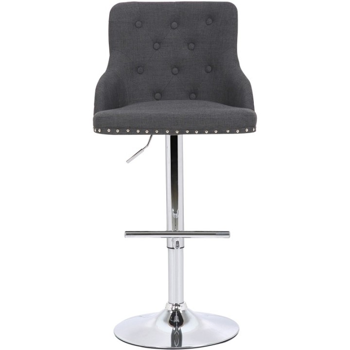 Barhocker Werne Stoff chrom