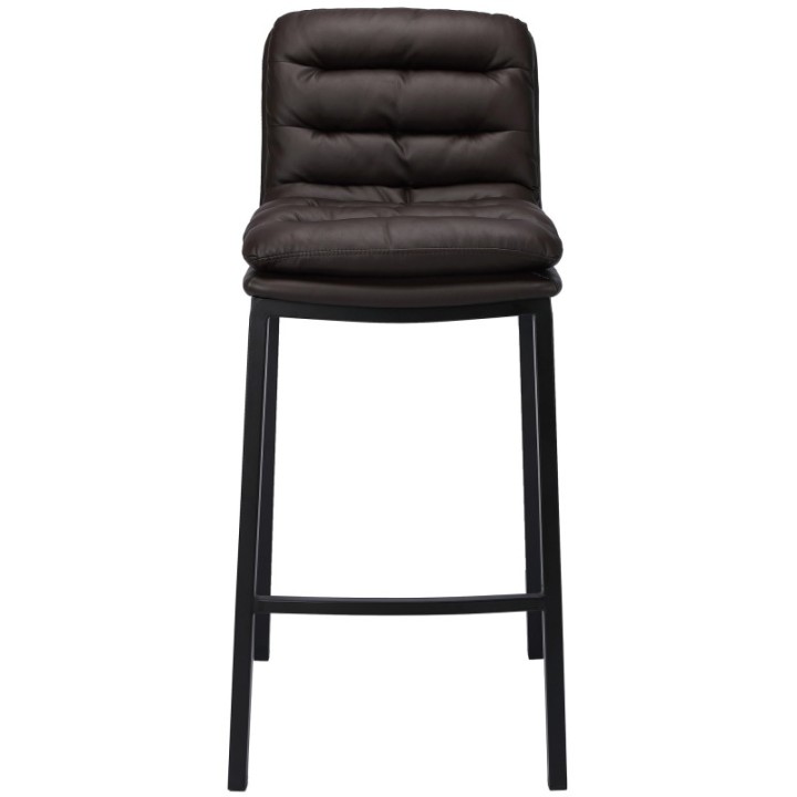 Barhocker Dundalk Kunstleder schwarz