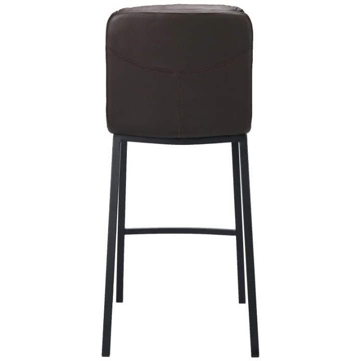 Barhocker Dundalk Kunstleder schwarz