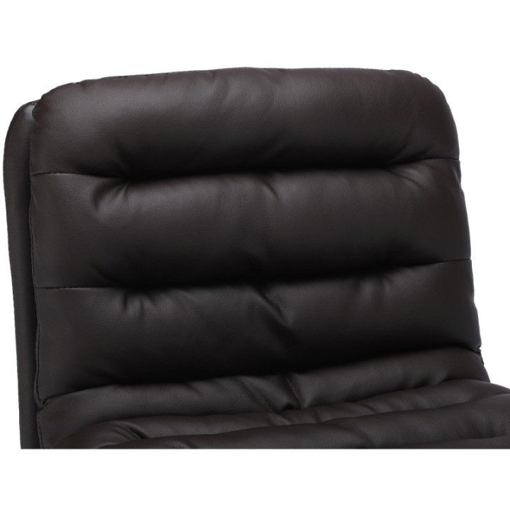 Barhocker Dundalk Kunstleder schwarz