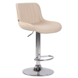 Barhocker Lentini Kunstleder chrom