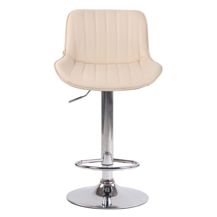 Barhocker Lentini Kunstleder chrom