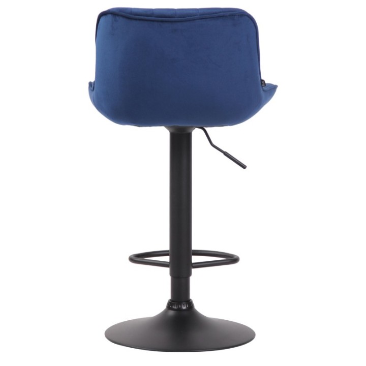Barhocker Lentini Samt schwarz