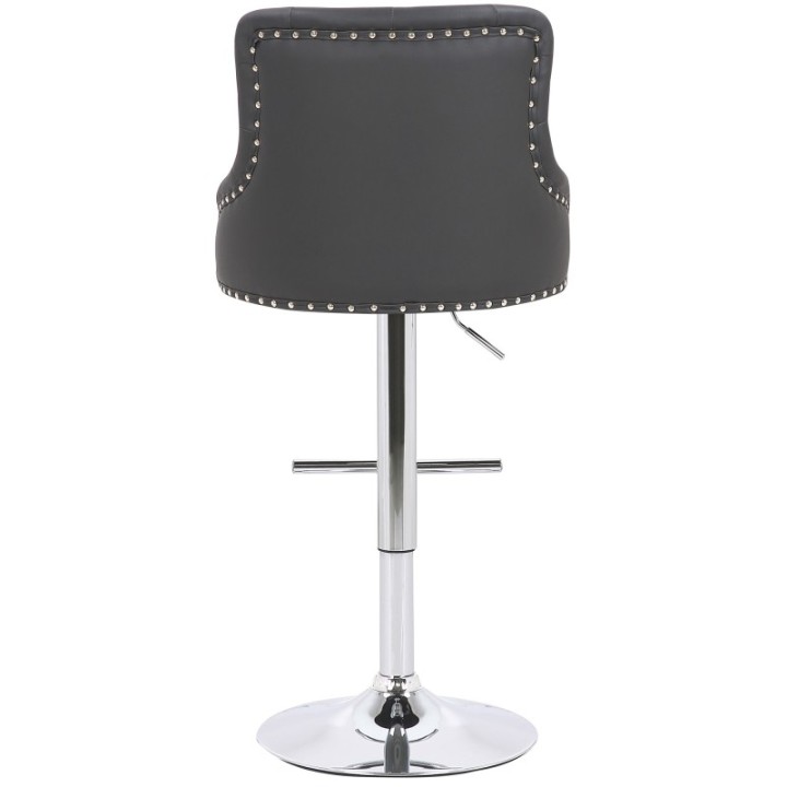 2er Set Barhocker Werne Kunstleder chrom