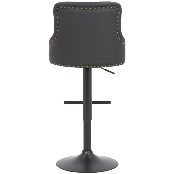 2er Set Barhocker Werne Kunstleder schwarz
