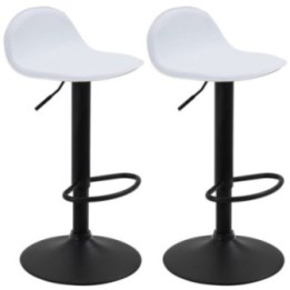 2er Set Barhocker Lana V2 schwarz