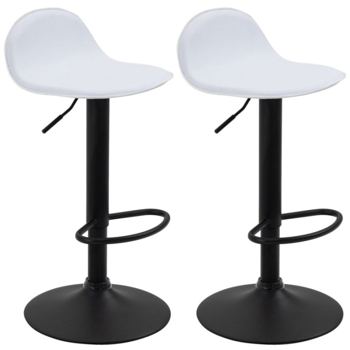 2er Set Barhocker Lana V2 schwarz