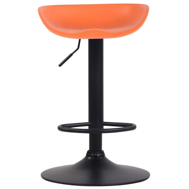 4er Set Barhocker Anaheim Kunststoff schwarz