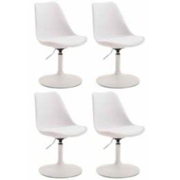 4er Set Esszimmerstühle Maverick W Kunststoff