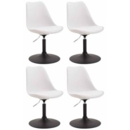 4er Set Esszimmerstühle Maverick B Kunststoff