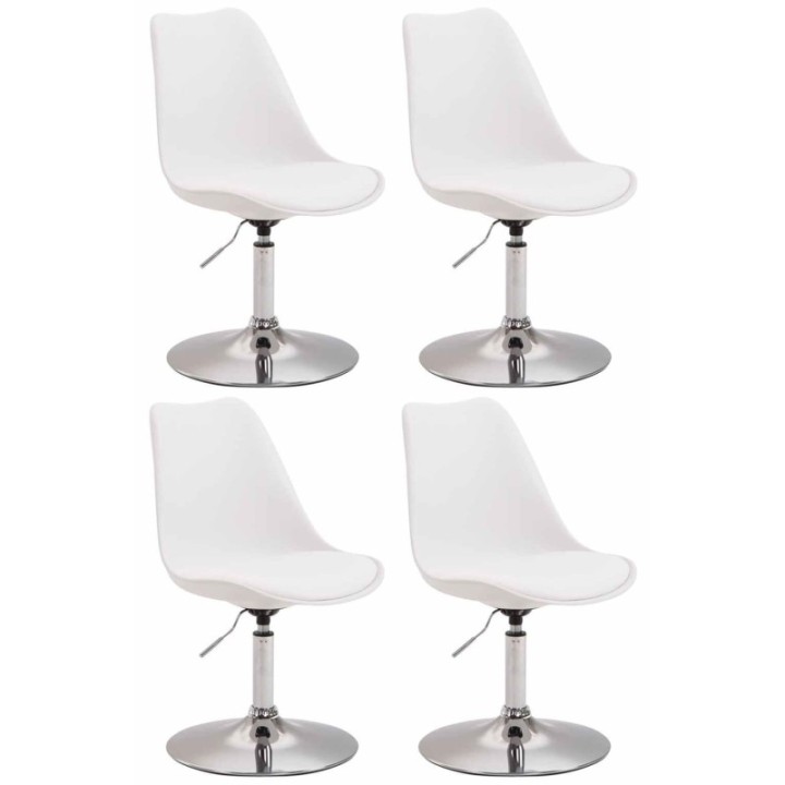 4er Set Esszimmerstühle Maverick C Kunststoff