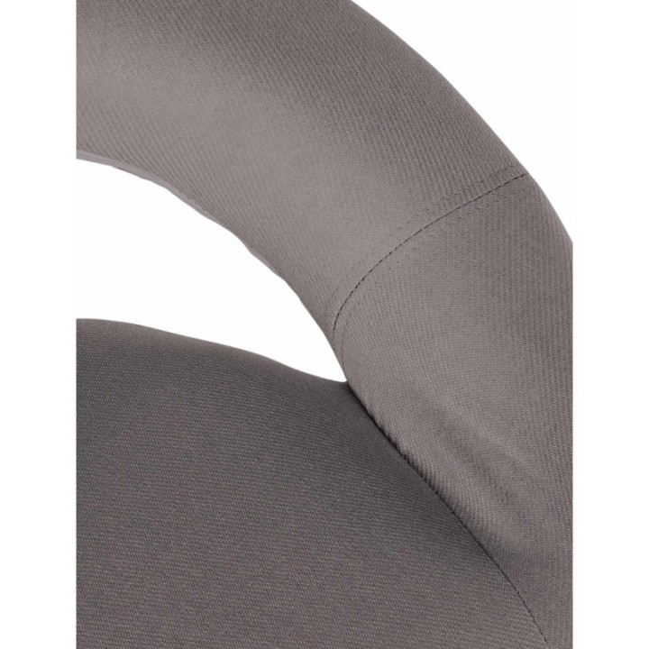 2er Set Barhocker Olinda Stoff Chrom