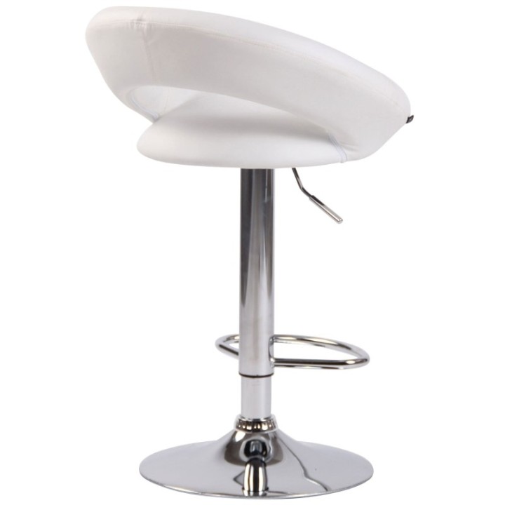 2er Set Barhocker Olinda Kunstleder chrom
