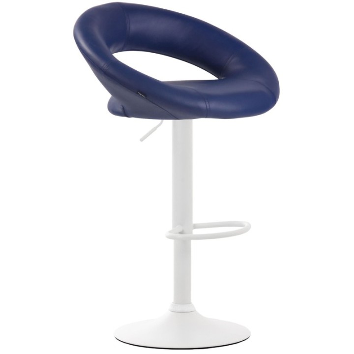 2er Set Barhocker Olinda Kunstleder weiß