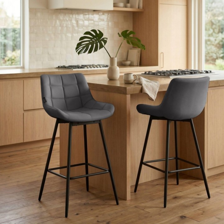 Barhocker Weston Schwenkbar Kunstleder