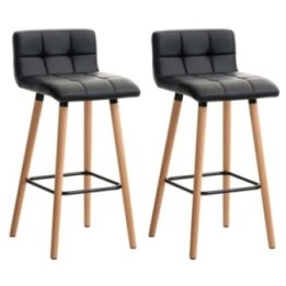 2er Set Barhocker Lincoln Kunstleder