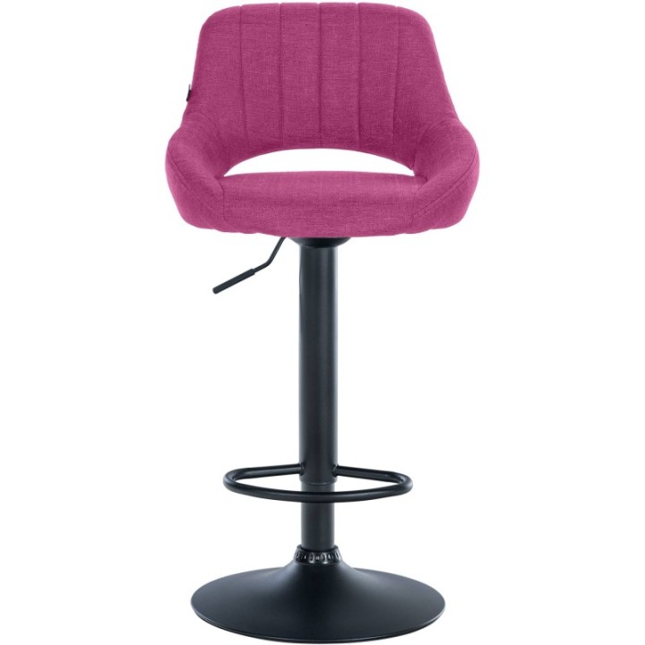 Barhocker Milet Stoff schwarz