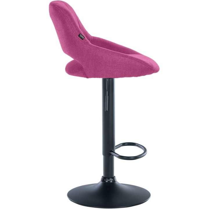 Barhocker Milet Stoff schwarz