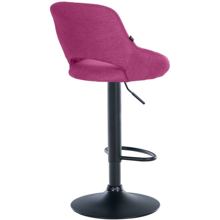 Barhocker Milet Stoff schwarz