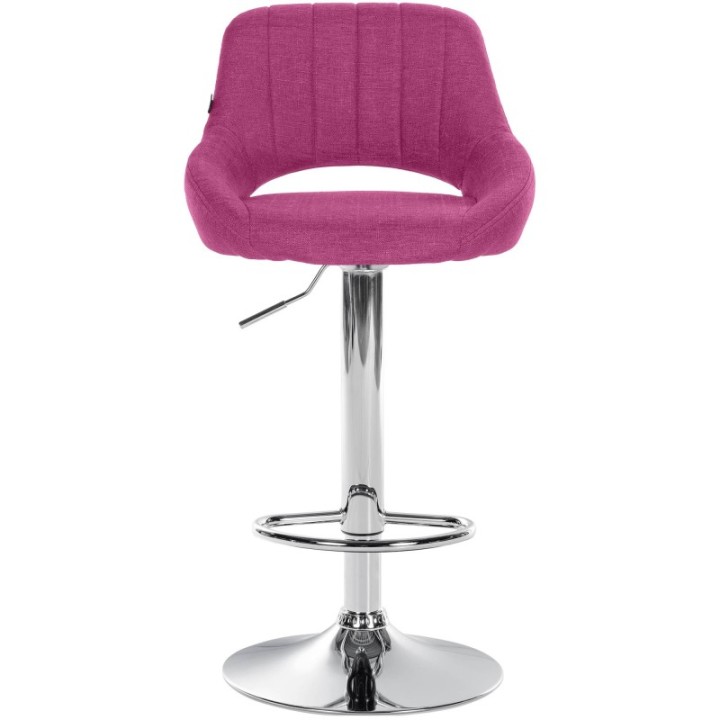 Barhocker Milet Stoff chrom