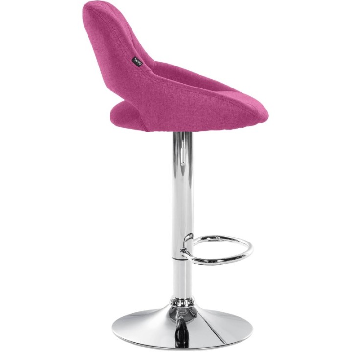Barhocker Milet Stoff chrom