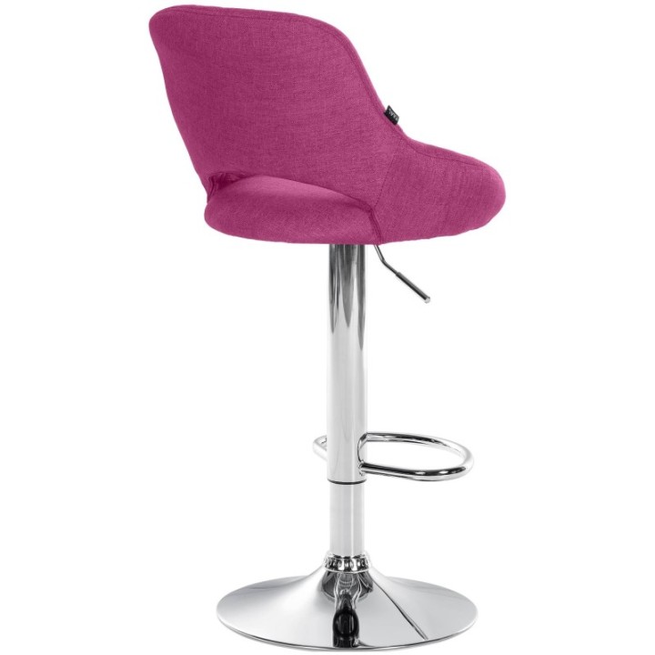 Barhocker Milet Stoff chrom