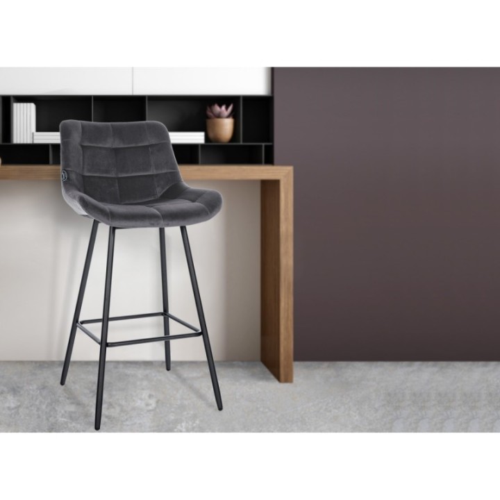Barhocker Weston Samt