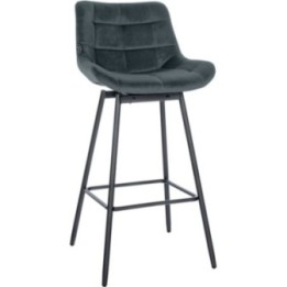 Barhocker Weston Schwenkbar Samt