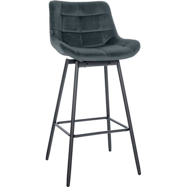 Barhocker Weston Schwenkbar Samt