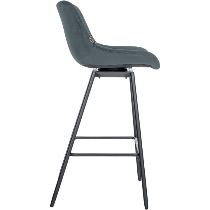 Barhocker Weston Schwenkbar Samt