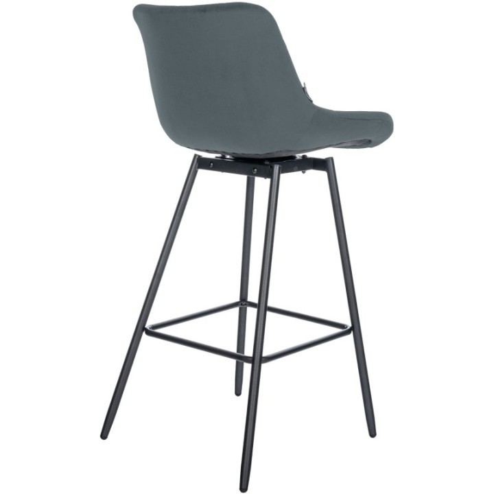 Barhocker Weston Schwenkbar Samt