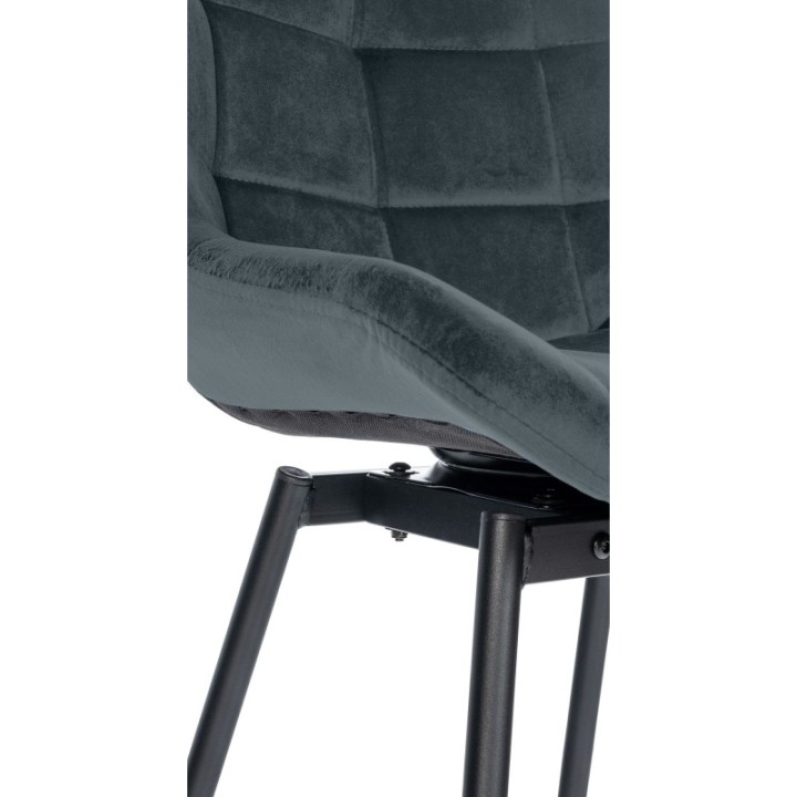 Barhocker Weston Schwenkbar Samt
