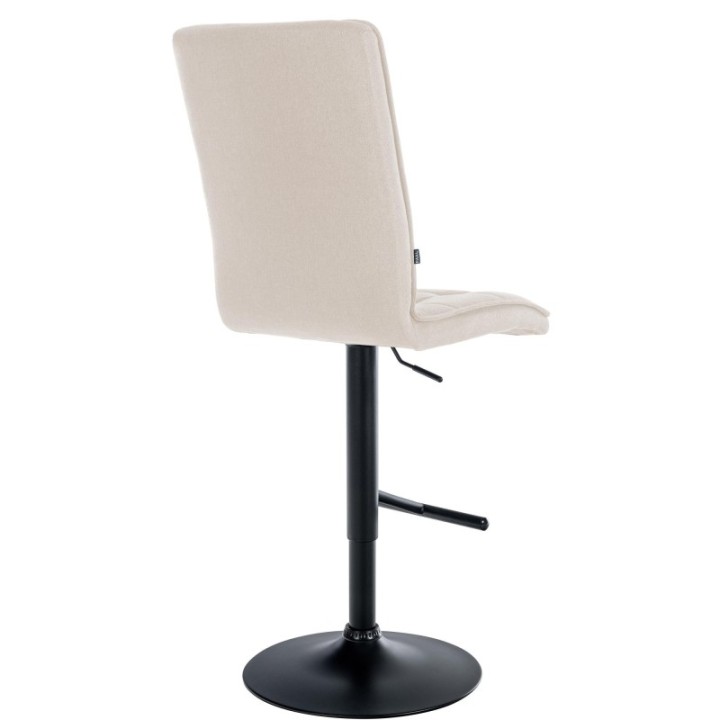Barhocker Peking V2 Stoff schwarz