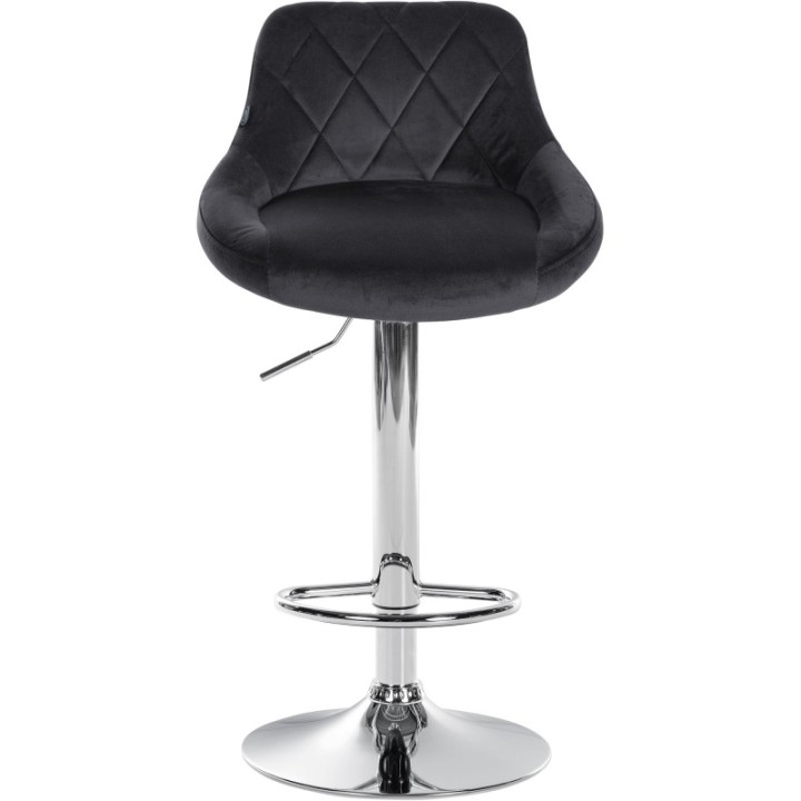 Barhocker Lazio Samt chrom