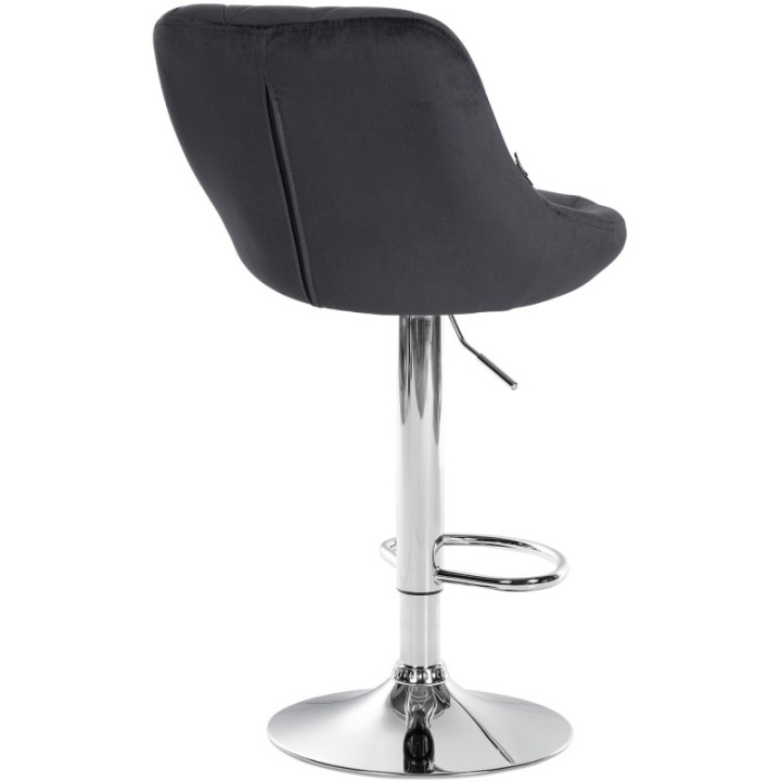 Barhocker Lazio Samt chrom