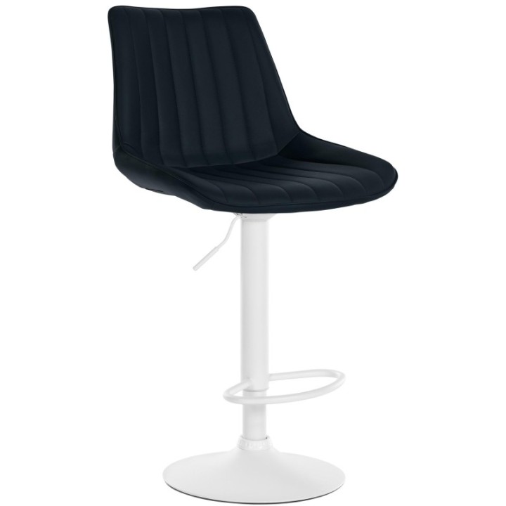 Barhocker Toni Kunstleder weiß