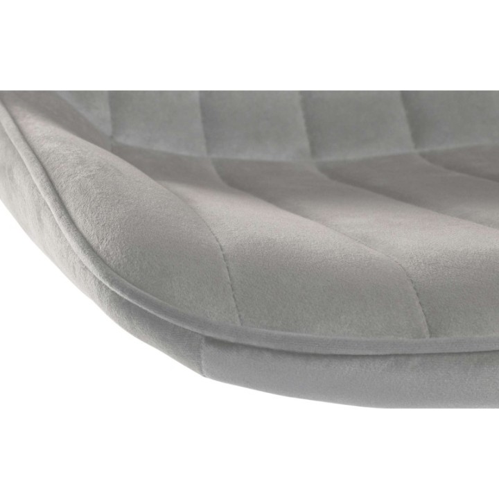 Barhocker Toni Samt chrom