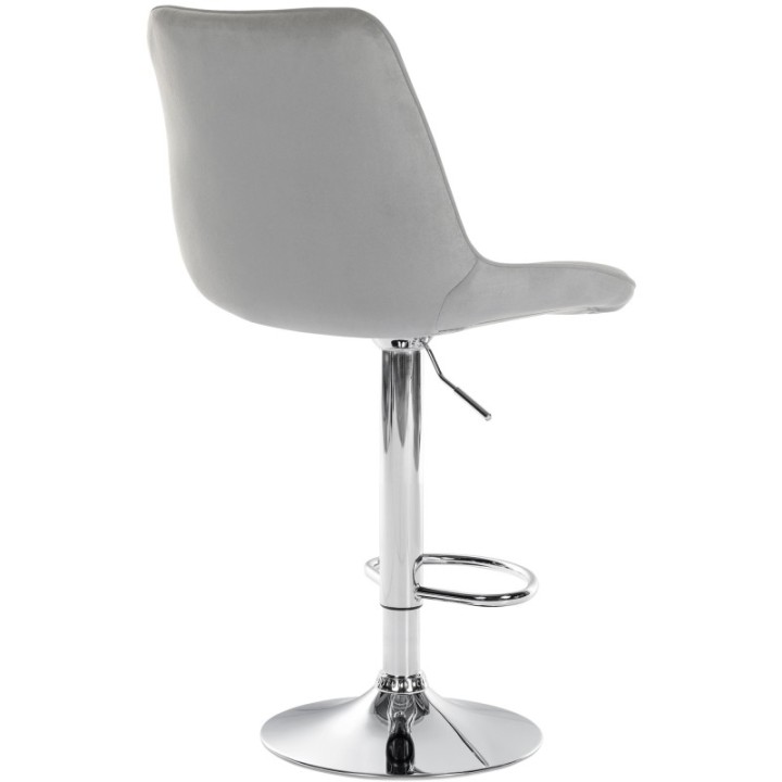 Barhocker Toni Samt chrom