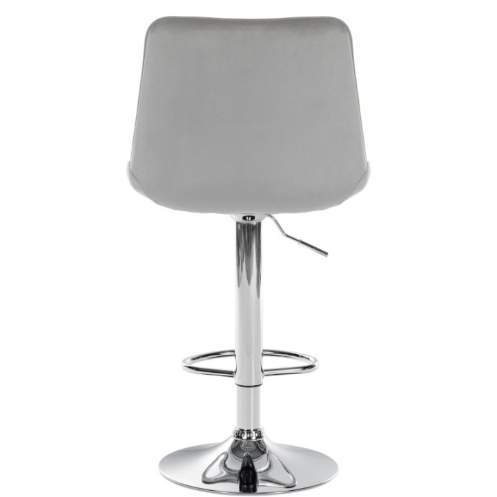 Barhocker Toni Samt chrom