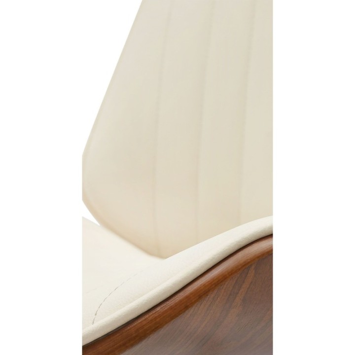 Barhocker Nova Kunstleder schwarz