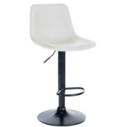 Barhocker Divo Kunstleder schwarz