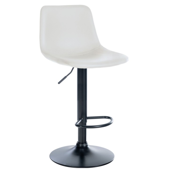 Barhocker Divo Kunstleder schwarz