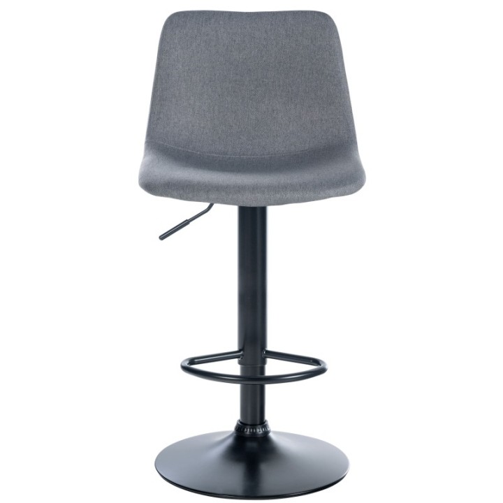 Barhocker Divo Stoff Schwarz