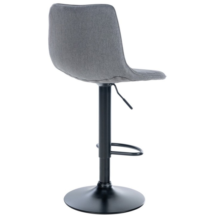 Barhocker Lex Stoff Schwarz
