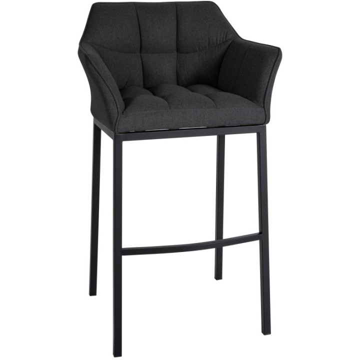 Barhocker Damaso B Filz mit 4-Fuß Gestell